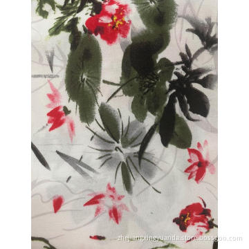 Printed Pajamas Fabric Made by Rayon Cloth